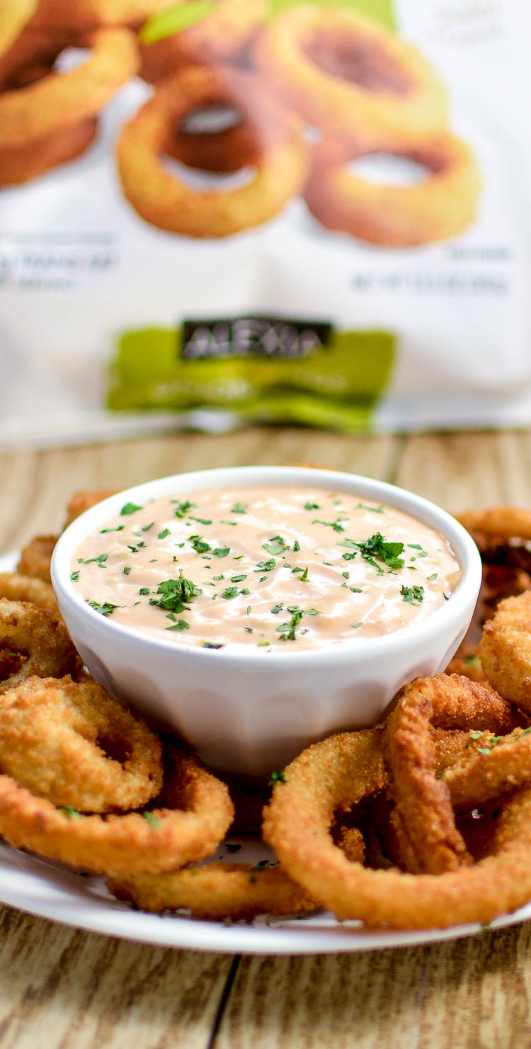 Spicy Chipotle Fry Sauce | www.cookingandbeer.com | #GameTimeGrub #Ad