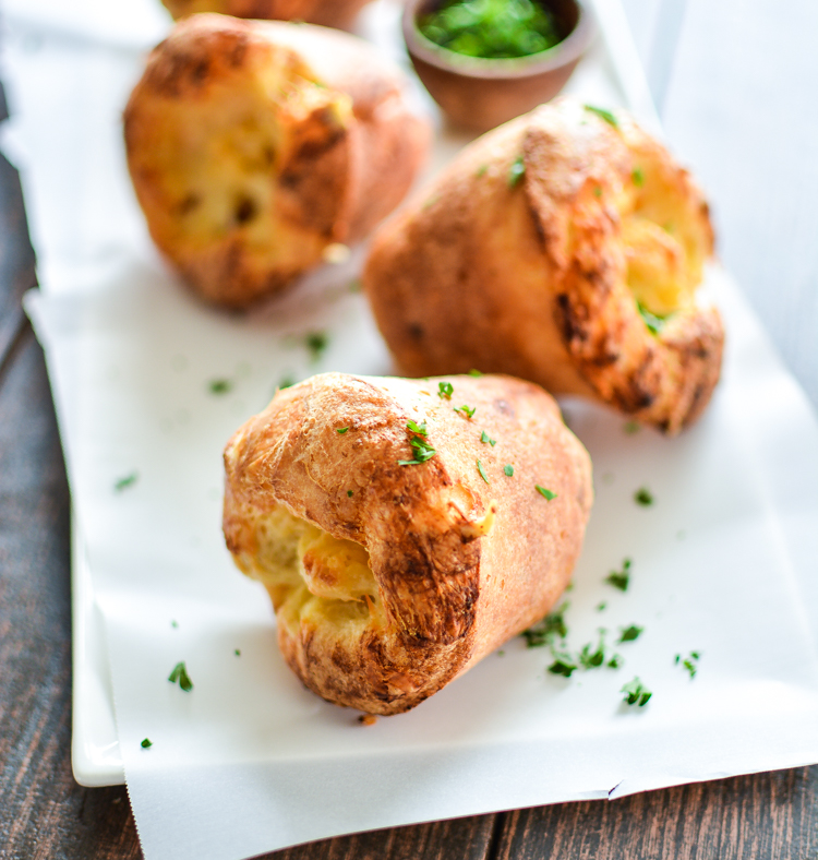 Bacon and Cheese Popovers | www.cookingandbeer.com | @jalanesulia