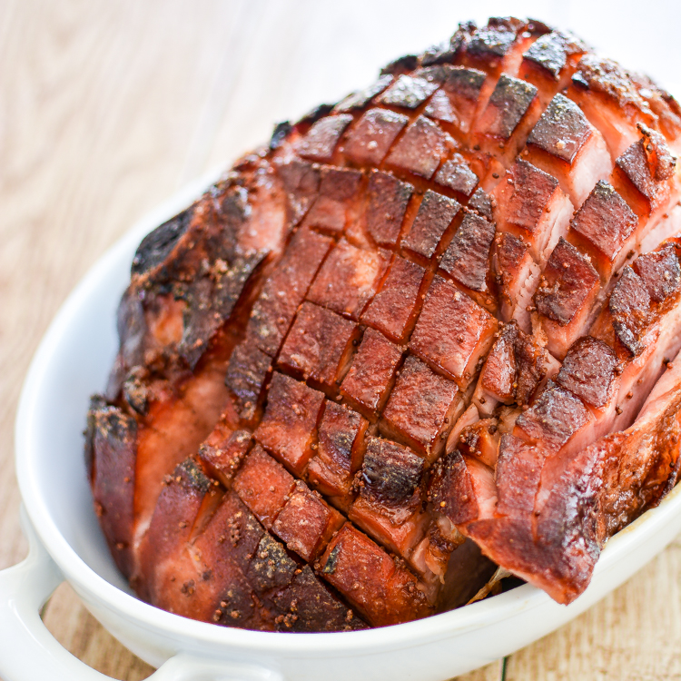 Brown Sugar Beer Glazed Ham is a must-have for Easter this year! | www.cookingandbeer.com