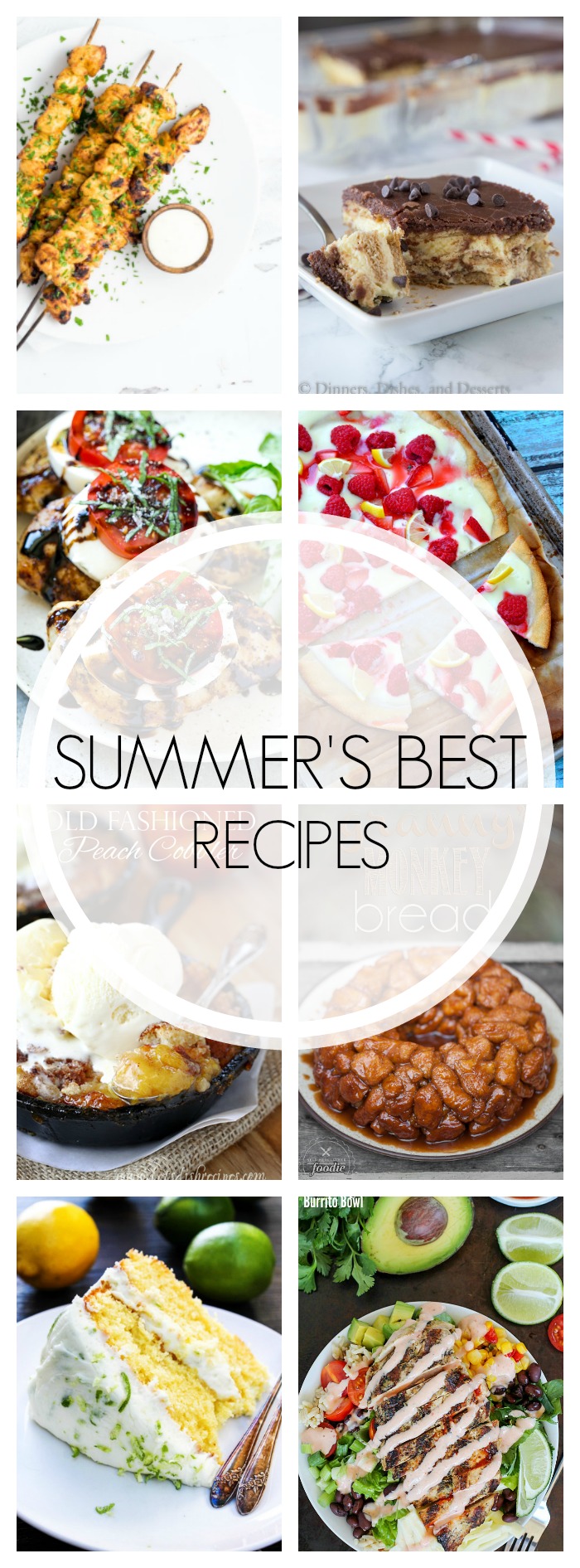 As we transition from summer into fall, let's look back on all of the recipes that made summer great! Here are 20 of the best summer recipes!