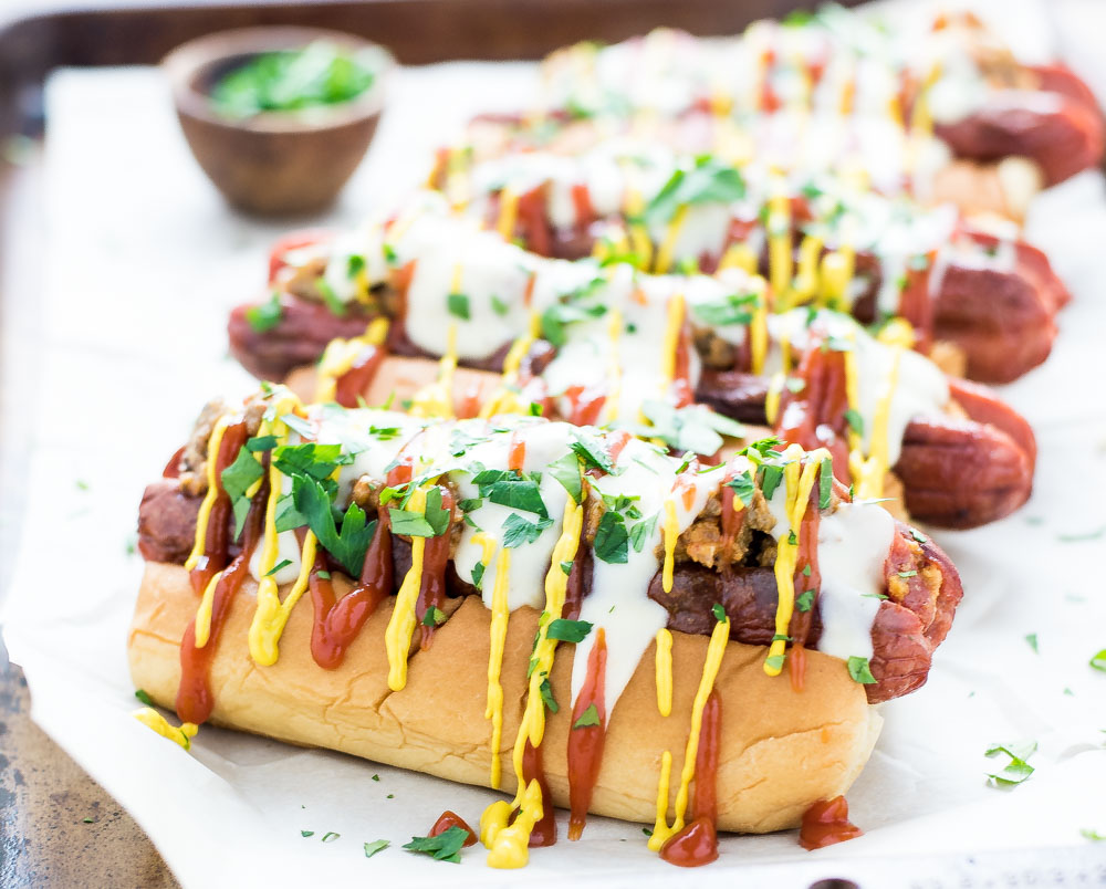Bacon Cheeseburger Hot Dogs are the perfect examples of combining two favorite summer recipes into one!