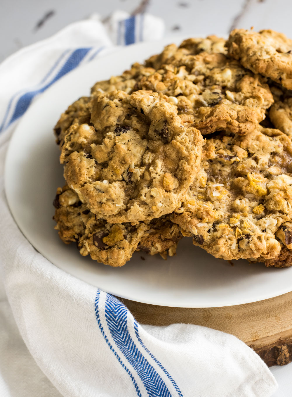 If you are looking for a loaded chocolate chip/oatmeal cookie, these Wyoming cowboy cookies are for you! You won't be able to have just one!