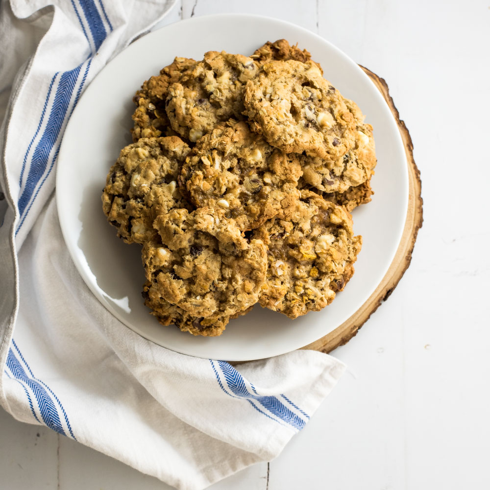 If you are looking for a loaded chocolate chip/oatmeal cookie, these Wyoming cowboy cookies are for you! You won't be able to have just one!