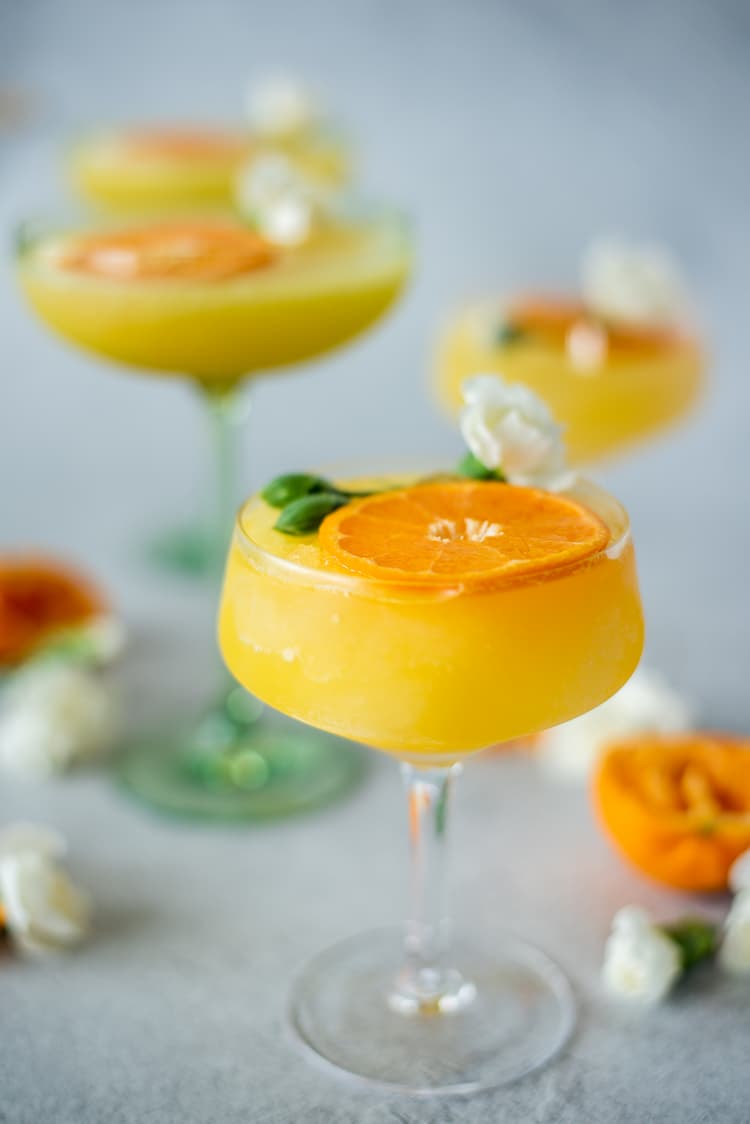 Frozen Orange Creamsicle Cocktail