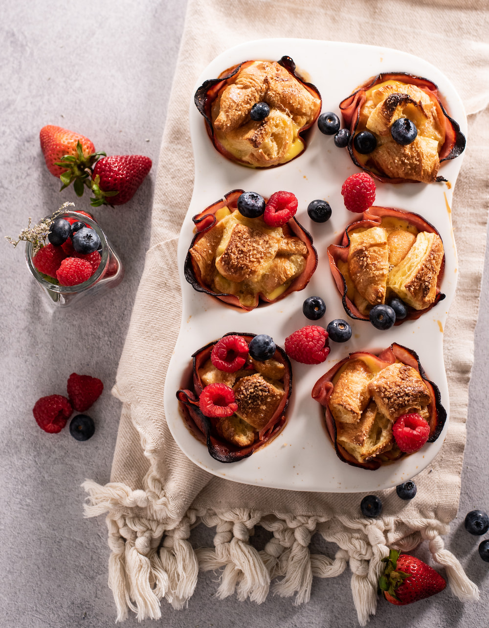 Croissant French Toast Cups