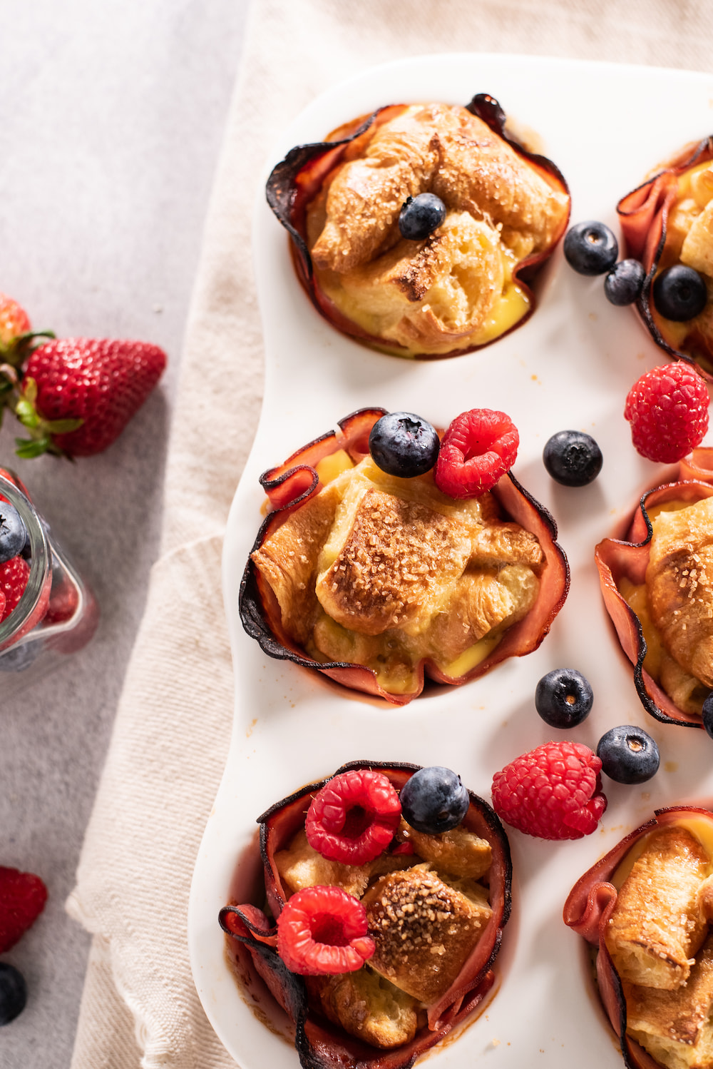 Croissant French Toast Cups