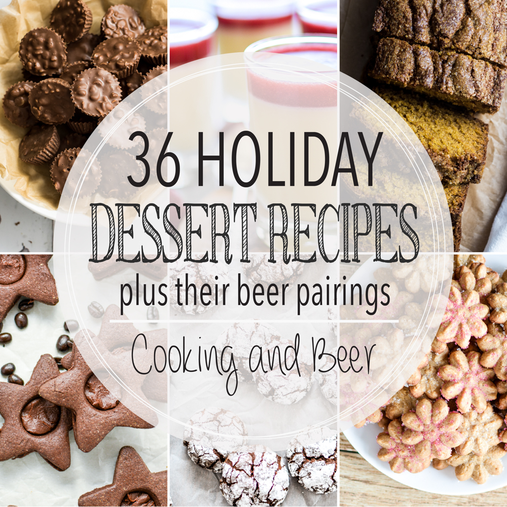 From holiday cookies to sugar cookie cake and from pots de creme to spiced bread, here are 36 holiday dessert recipes to get you through the holidays!