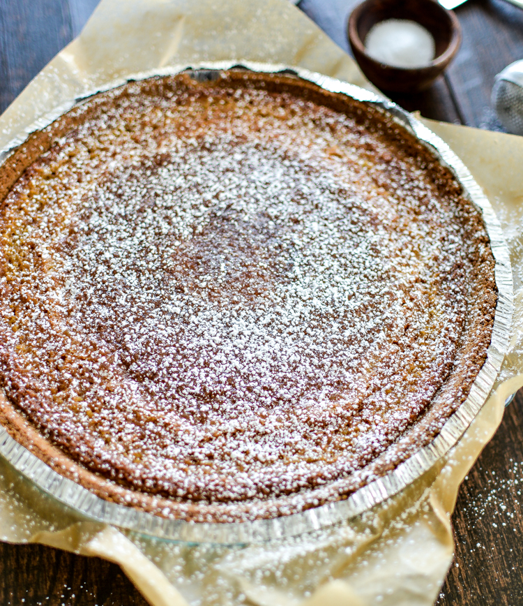 Buttermilk Pie with Citrus and Graham Cracker Crust is a summer pie recipe to get excited about! | www.cookingandbeer.com