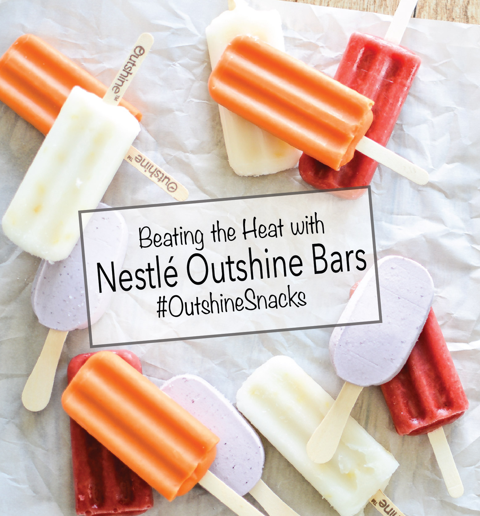 Beating the Heat with Nestlé Outshine Bars #OutshineSnacks #ad | http://cbi.as/7bxq | www.cookingandbeer.com