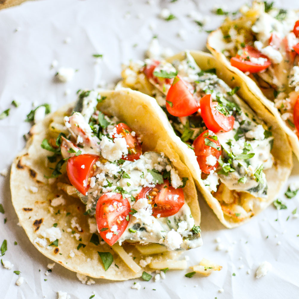 From oven fried Korean chicken tacos to scrambled egg breakfast tacos, here are 17 recipes PERFECT for Taco Tuesday!
