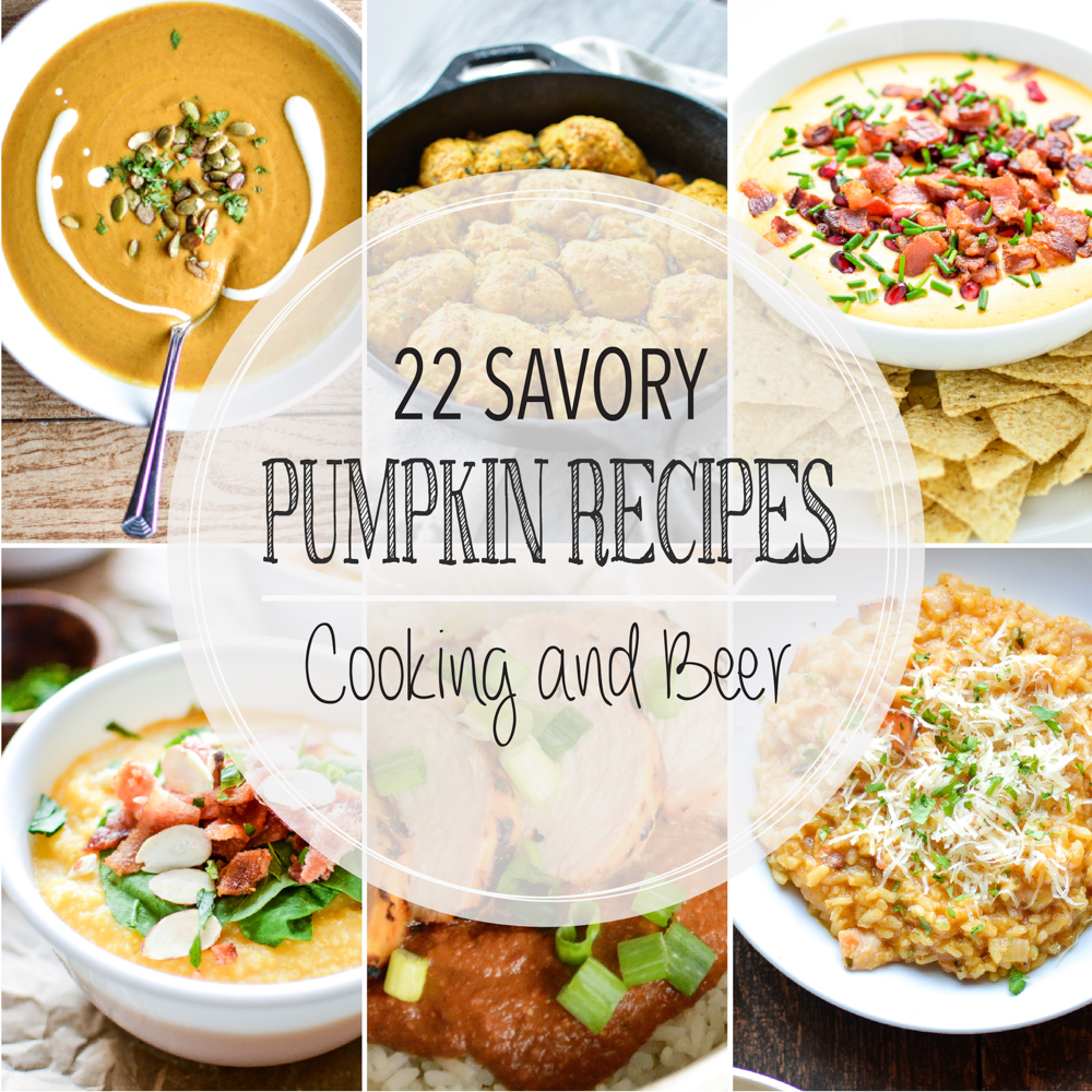 From pasta to soup and biscuits to savory sauces, here are 22 savory pumpkin recipes to spice up your fall dinner parties!