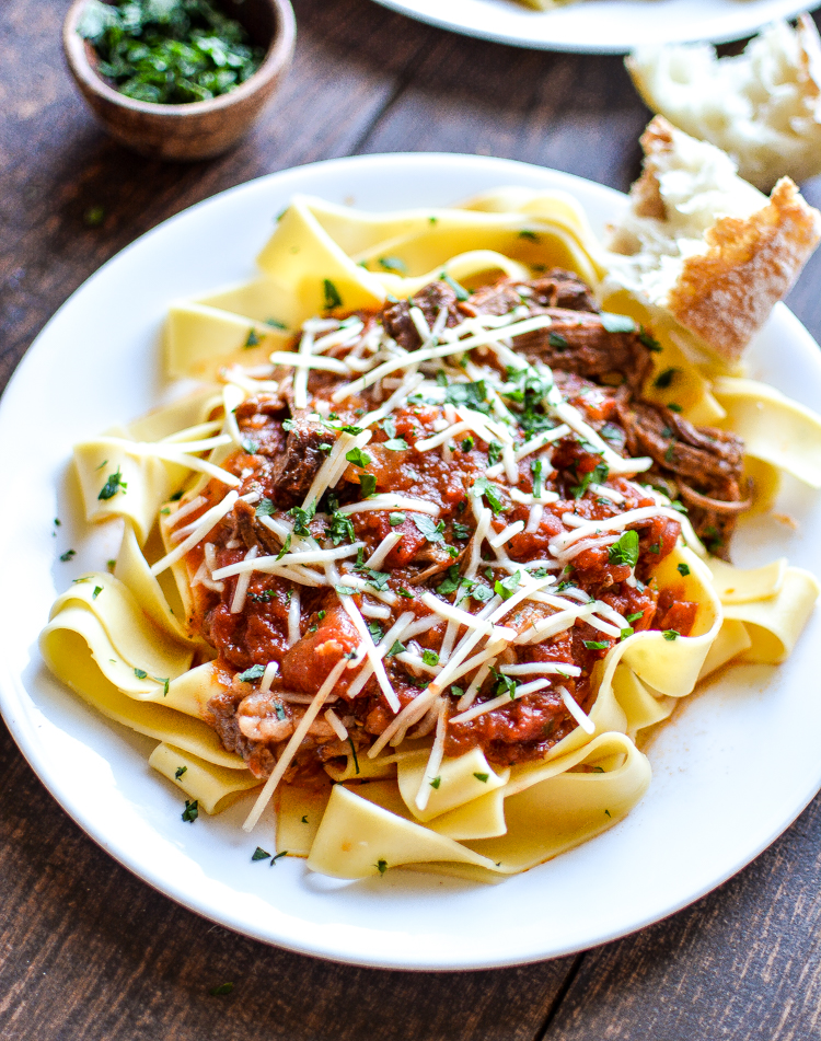 Slow Cooker Beef Ragu: a Sunday supper recipe to get excited about! | www.cookingandbeer.com