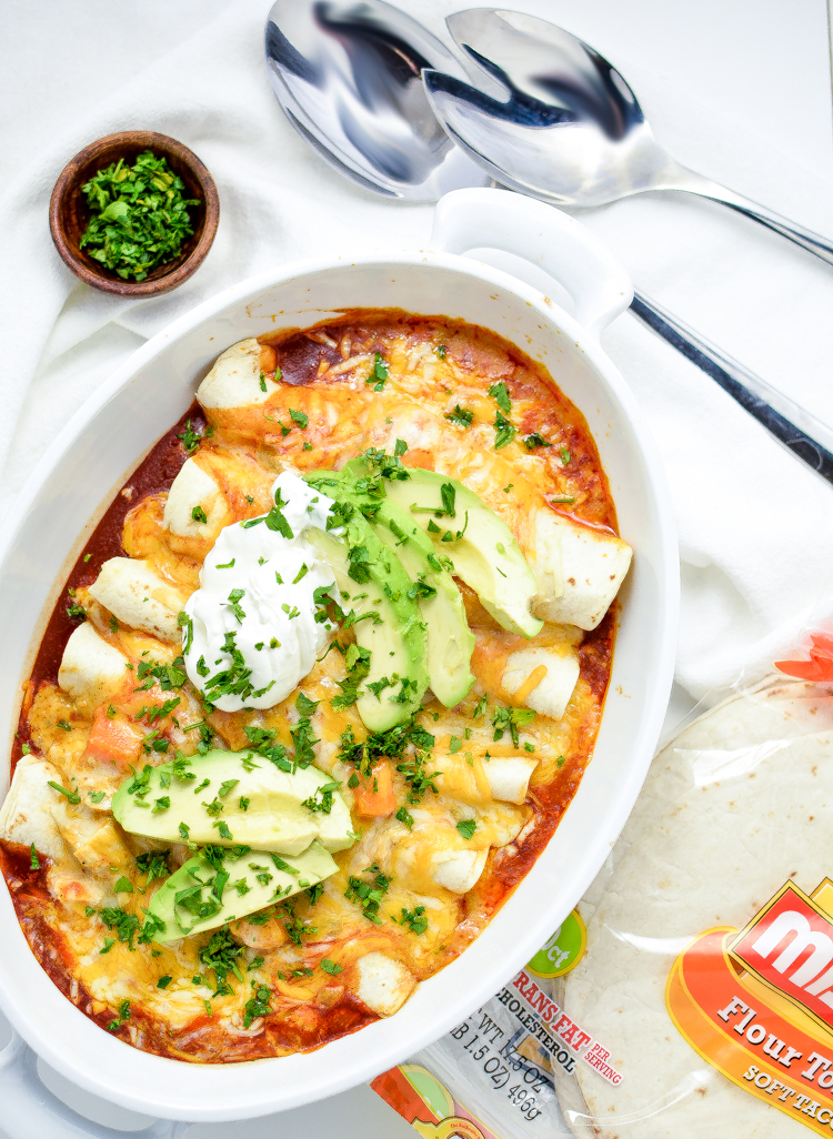 Put those Thanksgiving leftovers to creative use! Make these Leftover Thanksgiving Turkey and Butternut Squash Enchiladas!