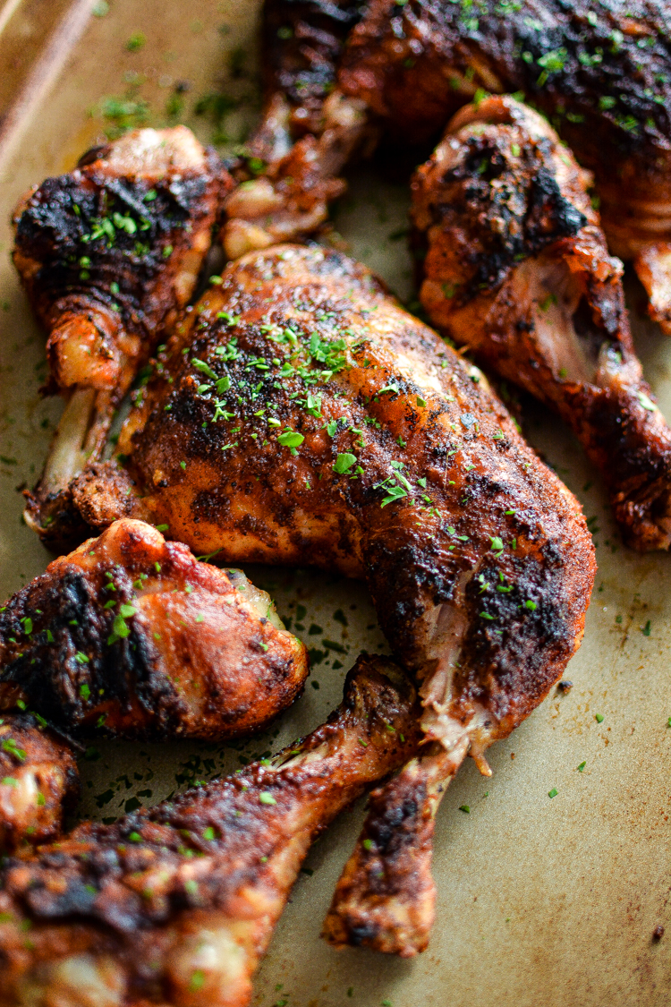 Spicy Za'atar Grilled Chicken is a recipe that's perfect for a summer barbecue! | www.cookingandbeer.com
