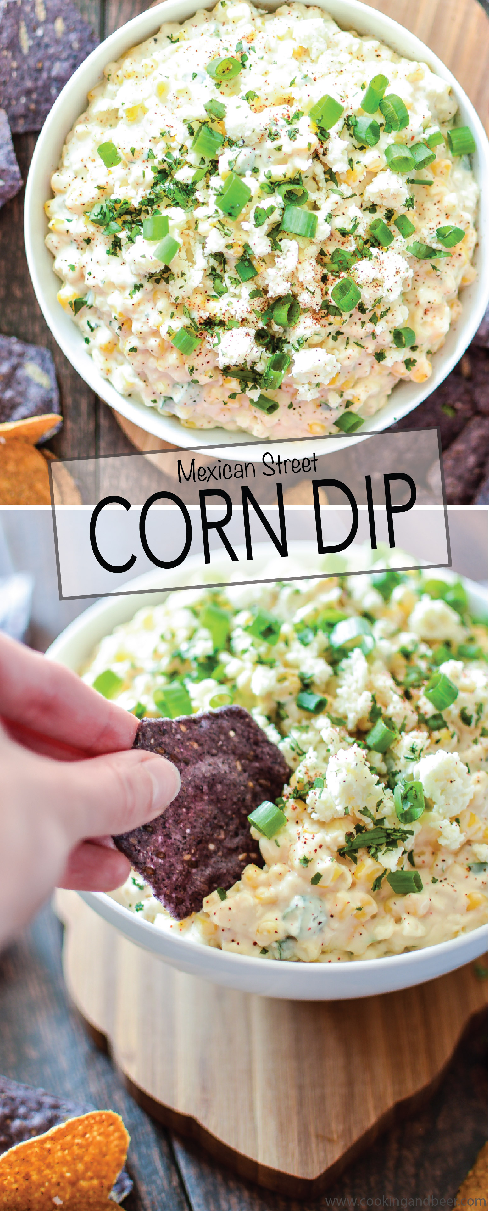 Mexican Street Corn DipCooking and Beer