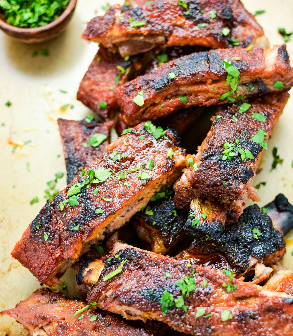 Grilled Sweet and Spicy St. Louis-Style RibsCooking and Beer